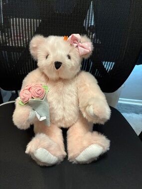 Authentic Vermont Teddy Bear Plush - Soft Pink